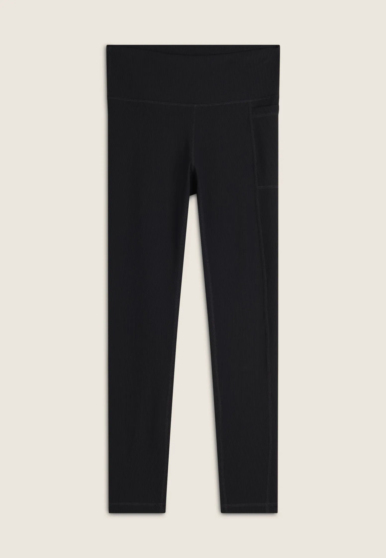 Freddy Leggings 7/8 vita alta in tessuto tecnico a costine-Donna Padel|Pilates