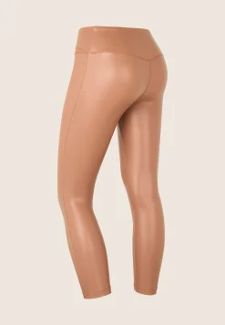 Freddy Leggings 7/8 vita regular effetto lucido con incrocio-Donna Pilates|Leggings