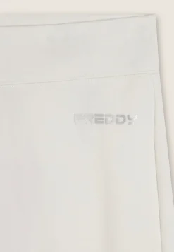 Freddy Leggings a zampa in felpa elasticizzata-Donna Fitness|Pantaloni Sportivi