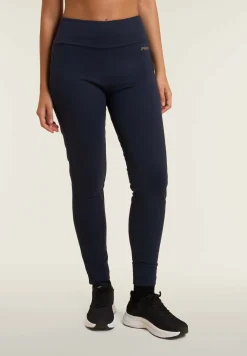 Freddy Leggings con bande logate e vita alta-Donna Pilates|Ginnastica