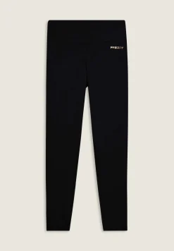 Freddy Leggings con bande logate e vita alta-Donna Pilates|Ginnastica