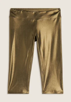 Freddy Leggings Corsari Vita Regular in Tessuto Tecnico Wet Effect-Donna Leggings