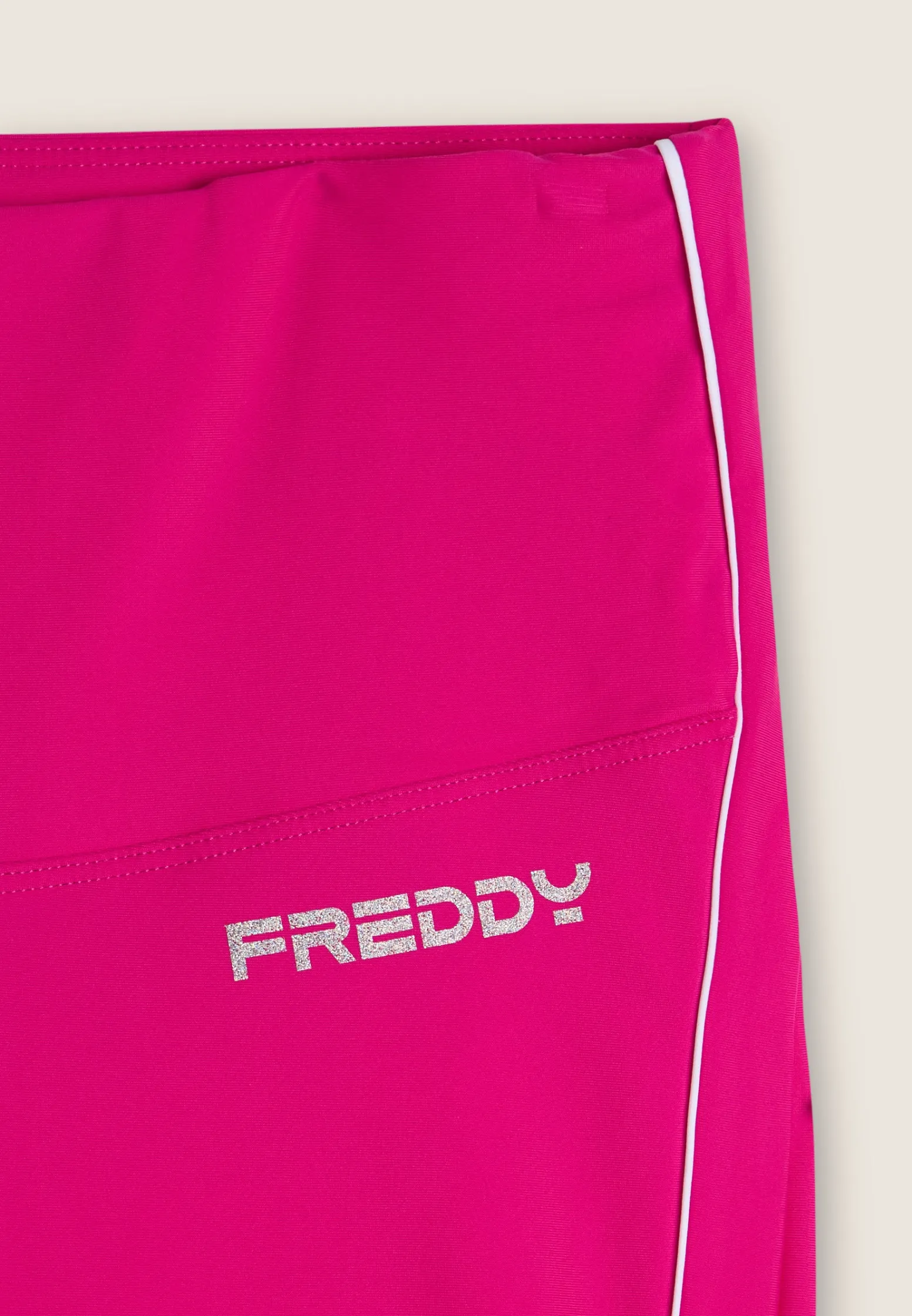 Freddy Leggings Corsaro a Vita Alta con bordature a contrasto-Donna Pilates|Fitness