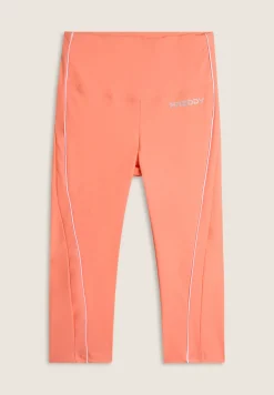Freddy Leggings Corsaro a Vita Alta con bordature a contrasto-Donna Pilates|Fitness