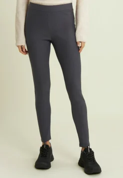 Freddy Leggings donna in felpa garzata elasticizzata-Donna Pantaloni Sportivi