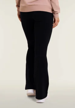 Freddy Leggings flare in felpa elasticizzata-Donna Pilates|Ginnastica