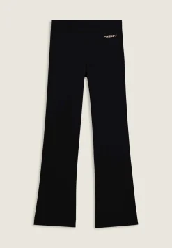 Freddy Leggings flare in felpa elasticizzata-Donna Pilates|Ginnastica