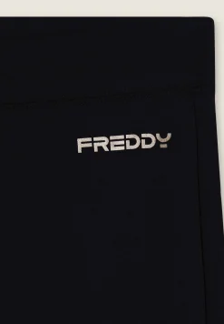 Freddy Leggings flare in felpa elasticizzata-Donna Pilates|Ginnastica