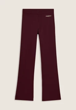 Freddy Leggings flare in felpa elasticizzata-Donna Pilates|Ginnastica