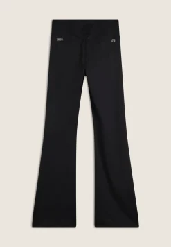 Freddy Leggings flare vita alta a incrocio bicolore-Donna Pilates|Fitness