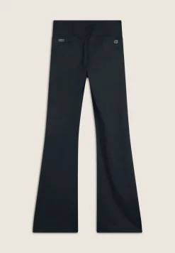 Freddy Leggings flare vita alta a incrocio bicolore-Donna Pilates|Fitness