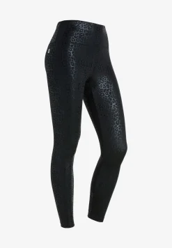 Freddy Leggings in cotone con carré a cuore e vita alta-Donna Pilates|Fitness