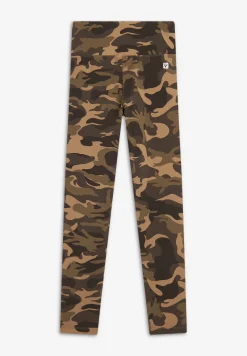 Freddy Leggings in cotone con carré a cuore e vita alta-Donna Pilates|Fitness