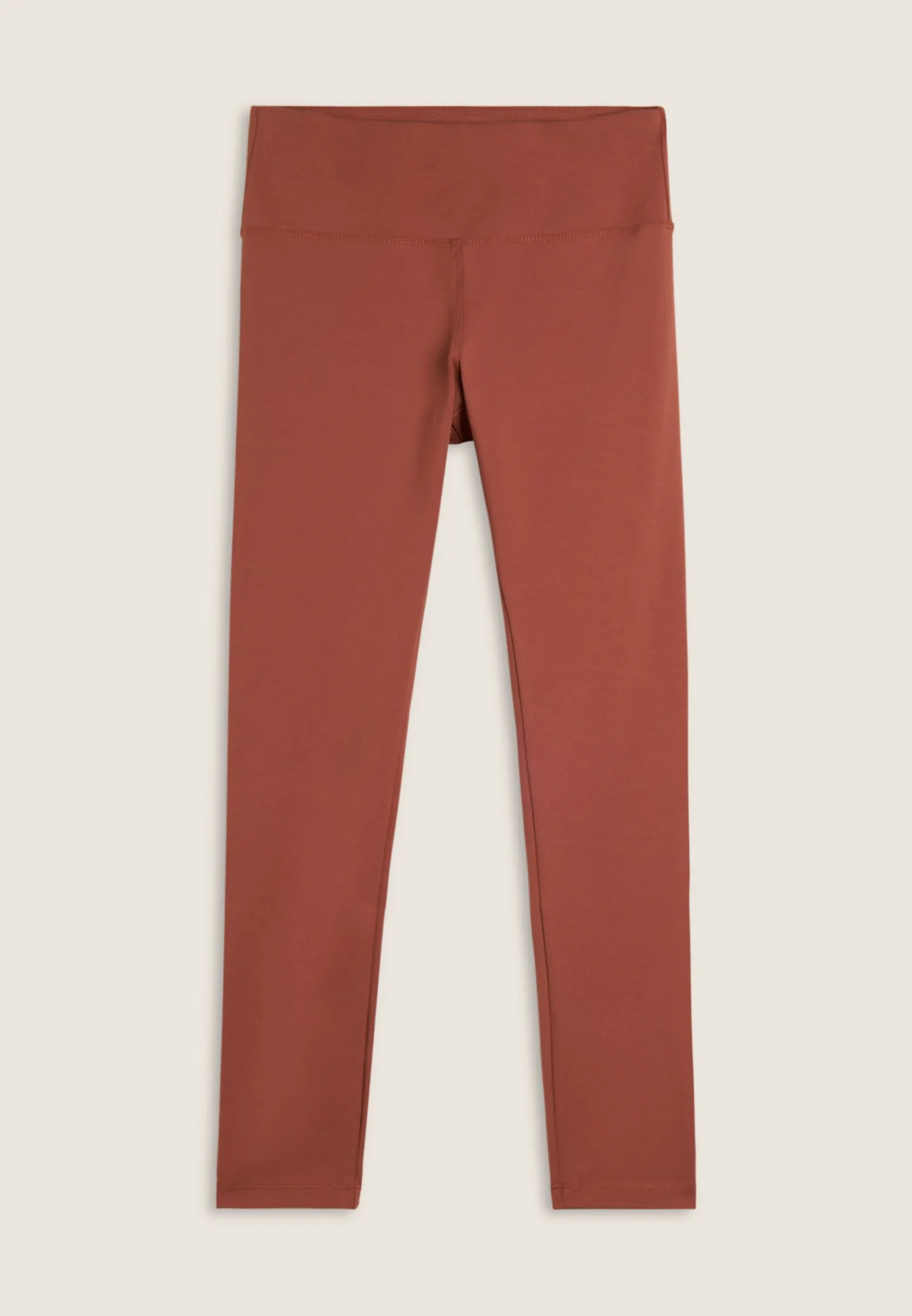 Freddy Leggings in cotone con vita alta e carré a cuore-Donna Pilates|Fitness