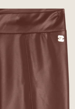 Freddy Leggings in similpelle elasticizzata-Donna Leggings|Tutti I Pantaloni
