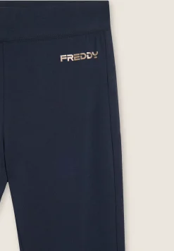 Freddy Leggings mini flare con carré a cuore-Donna Pilates|Ginnastica
