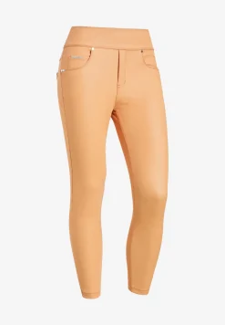 Freddy Leggings N.O.W.® superskinny vita media in similpelle-Donna Jeans E Pantaloni