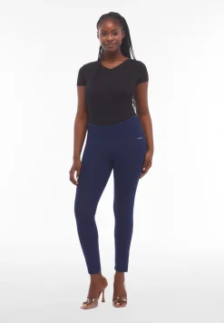 Freddy Leggings N.O.W.® vita media jersey effetto denim sostenibile-Donna Jeans E Pantaloni