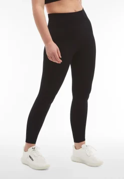 Freddy Leggings seamless vita alta in costina e lunghezza 7/8-Donna Fitness|Yoga