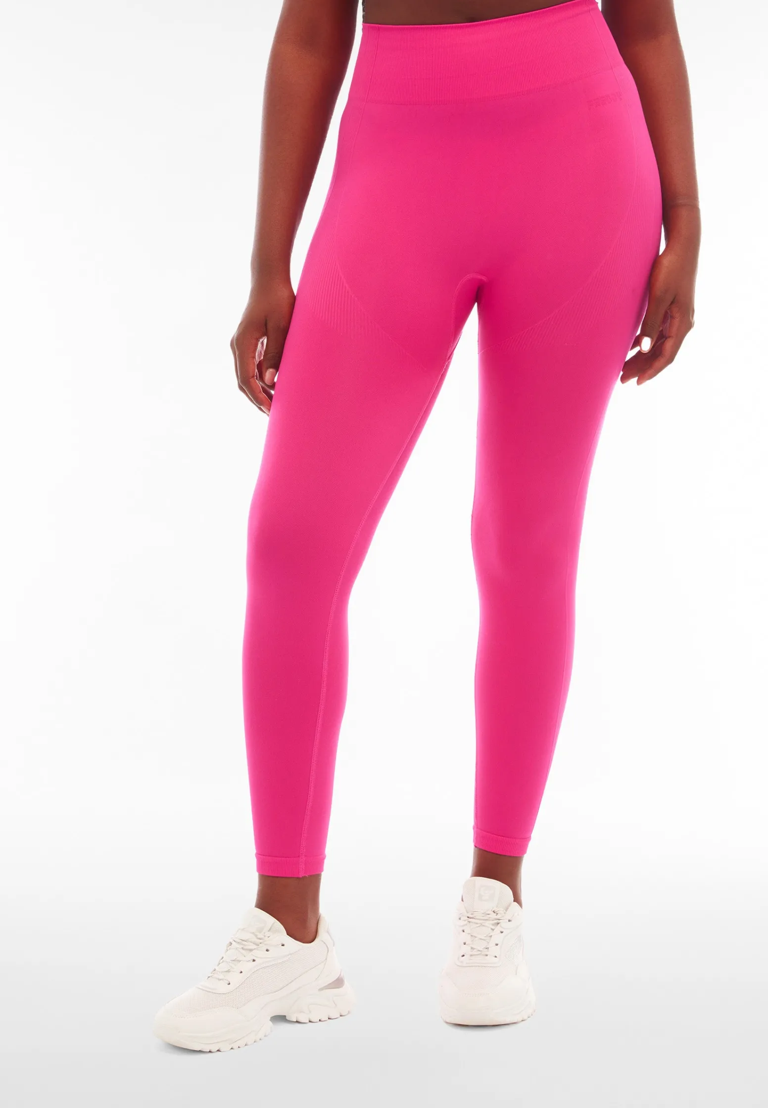 Freddy Leggings seamless vita alta 7/8 con dettagli in costina-Donna Padel|Pilates