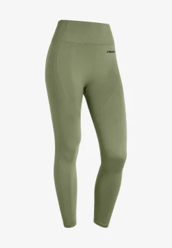 Freddy Leggings seamless vita alta 7/8 con dettagli in costina-Donna Padel|Pilates