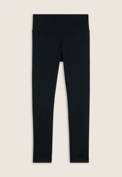Freddy Leggings Sportivi 7/8 Total Black con Vita Alta-Donna Leggings