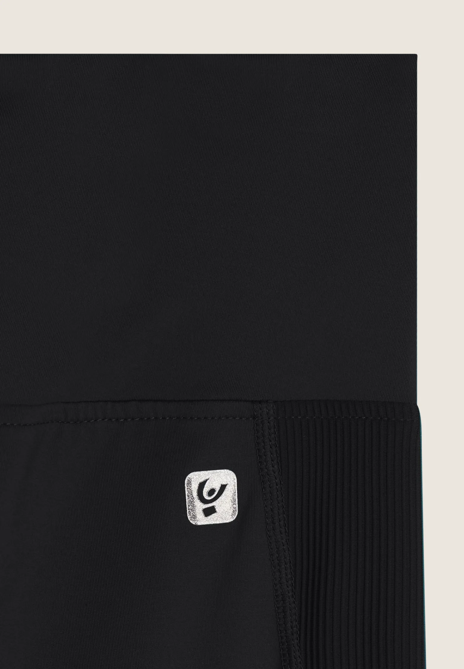 Freddy Leggings sportivi 7/8 vita alta con inserti in costina-Donna Padel|Pilates