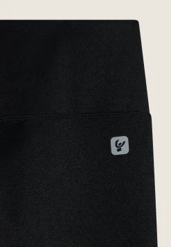 Freddy Leggings Sportivi 7/8 Vita Alta in Tessuto Lurex Brillante-Donna Pilates|Fitness