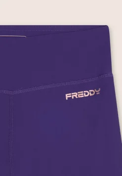 Freddy Leggings sportivi a zampa con vita alta e tasca interna-Donna Pilates|Fitness
