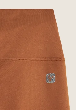 Freddy Leggings Sportivi Corsaro vita alta in tessuto tecnico-Donna Pilates|Fitness