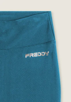 Freddy Leggings sportivi skinny 7/8 a vita alta con tasca interna-Donna Pilates|Fitness