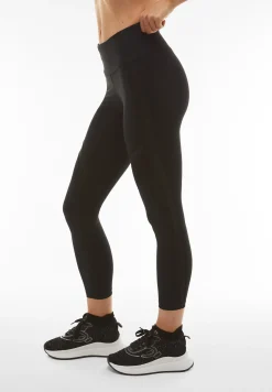 Freddy Leggings SuperFit 7/8 con nastro logato e inserti in mesh-Donna Padel|Pilates