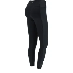 Freddy Leggings SuperFit 7/8 traspiranti vita alta e bande coated-Donna Pilates|Fitness
