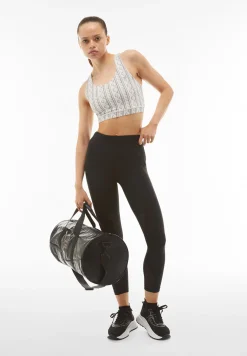 Freddy Leggings SuperFit 7/8 traspiranti inserti in mesh coprente-Donna Padel|Pilates