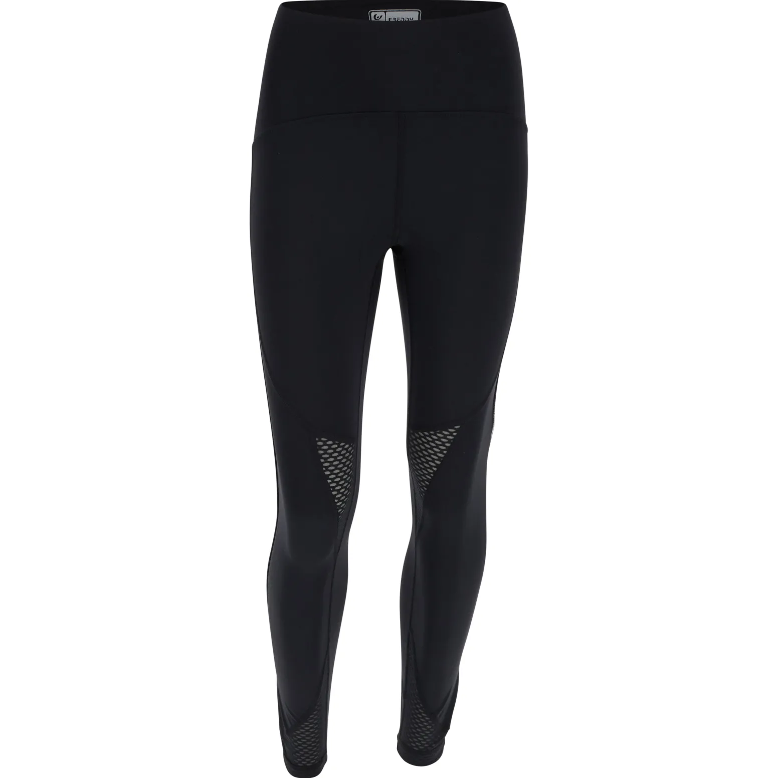 Freddy Leggings SuperFit 7/8 traspiranti inserti in mesh coprente-Donna Padel|Pilates