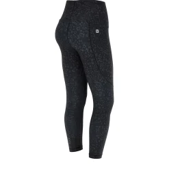 Freddy Leggings SuperFit ecologici traspiranti fantasia all over-Donna Pilates|Fitness