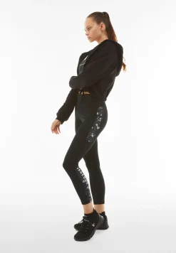 Freddy Leggings SuperFit ecologici con bande laterali texturizzate-Donna Padel|Pilates