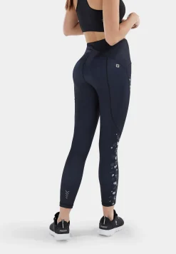 Freddy Leggings SuperFit ecologici traspiranti fantasia floreale-Donna Pilates|Fitness