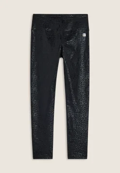 Freddy Leggings Vita Alta 7/8 in Jersey Coated fantasia-Donna Pilates|Fitness