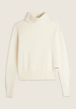 Freddy Maglia in tricot con collo alto lavorato a trecce-Donna Felpe