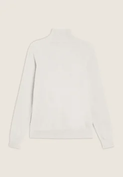 Freddy Maglia in tricot con collo alto, zip e tasche quadrate-Donna Felpe