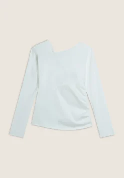 Freddy Maglia manica lunga in jersey dal taglio asimmetrico-Donna T-shirts