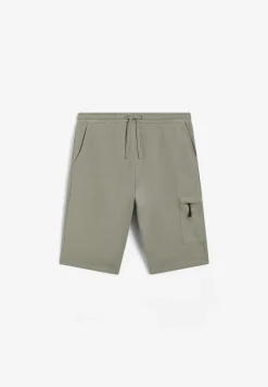 Freddy Pantaloncini da uomo in cotone con taschino laterale-Uomo Shorts E Bermuda