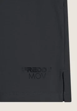 Freddy Pantaloncini Sportivi con Spacchi Laterali-Donna Shorts