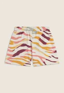 Freddy Pantaloncini Sportivi Fantasia Zebrata Multicolor-Donna Shorts