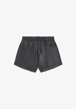 Freddy Pantaloncini vita alta in similpelle con risvolto-Donna Jeans E Pantaloni|Tutti I Pantaloni