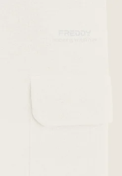 Freddy Pantalone cargo da donna comfort fit in felpa-Donna Pantaloni Cargo|Pantaloni Sportivi