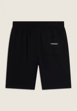 Freddy Pantalone Corto Regular Fit da Uomo in Felpa Interlock-Uomo Shorts E Bermuda