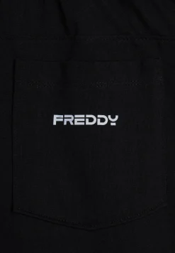 Freddy Pantalone Corto Regular Fit da Uomo in Felpa Interlock-Uomo Shorts E Bermuda