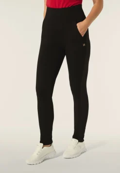 Freddy Pantalone donna in felpa viscosa con bande intrecciate-Donna Pantaloni Sportivi|Tutti I Pantaloni